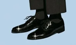 shiny shoes 