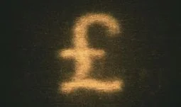 a blurry pound sign 